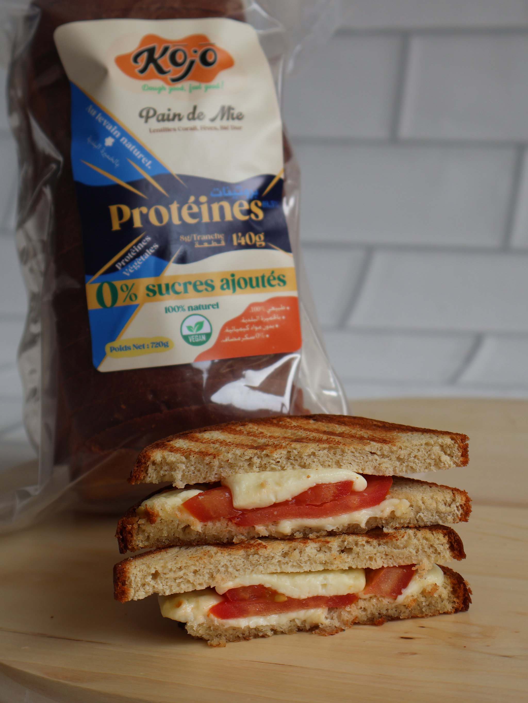 Pain de mie protéines : 720 g (140 g de protéines) _0