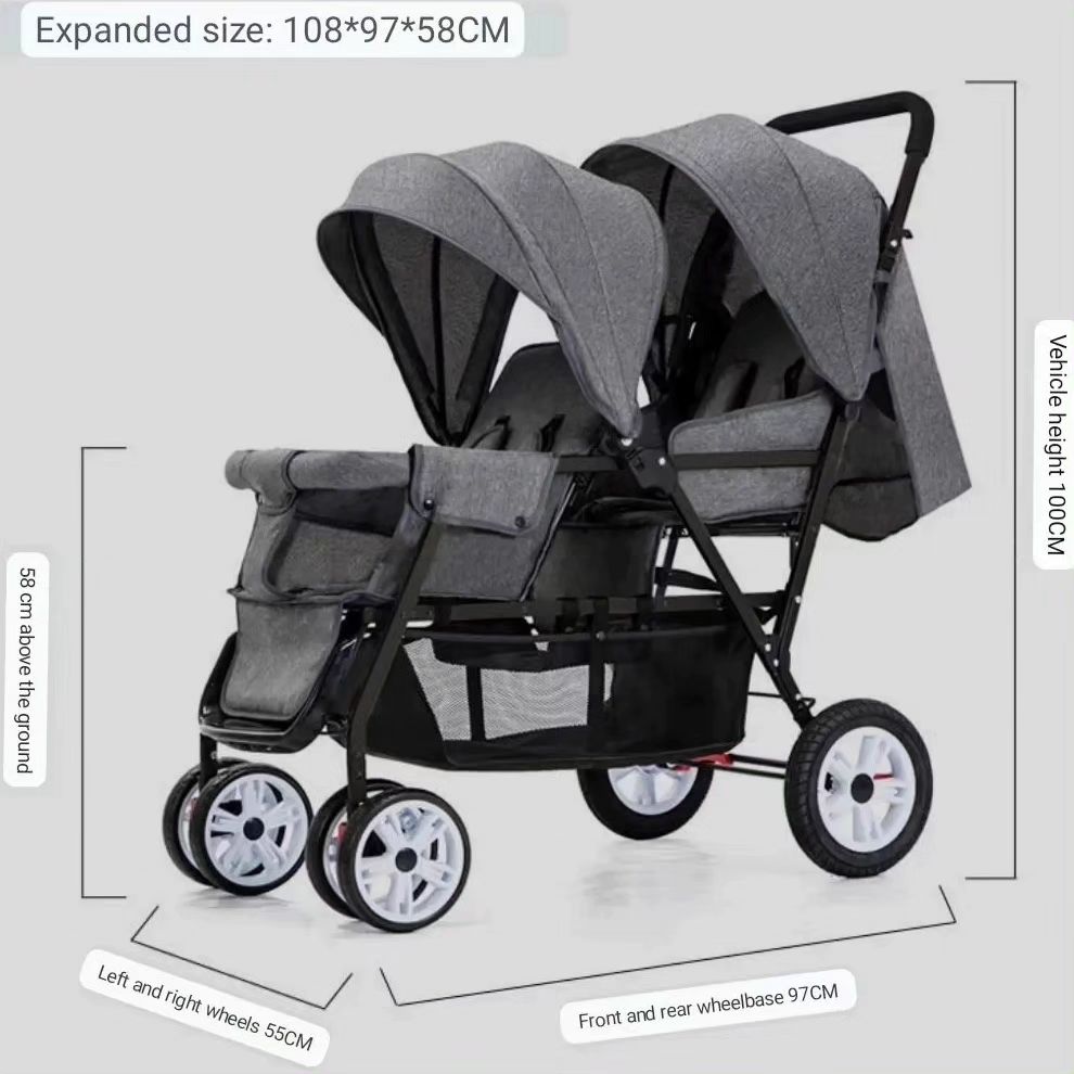 TWIN STROLLER Highest Spec _2