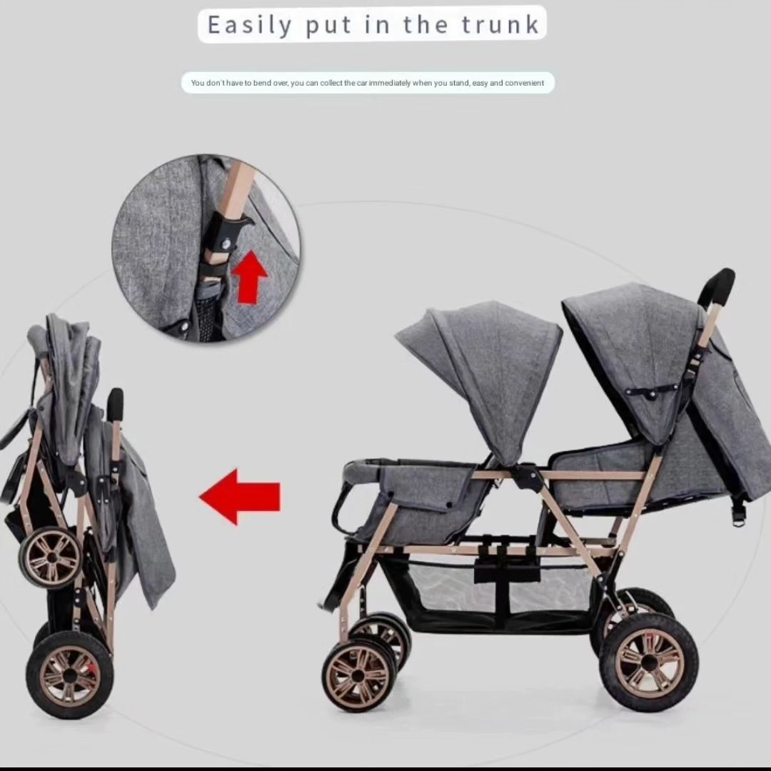 TWIN STROLLER Highest Spec _3