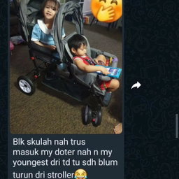 TWIN STROLLER Highest Spec 