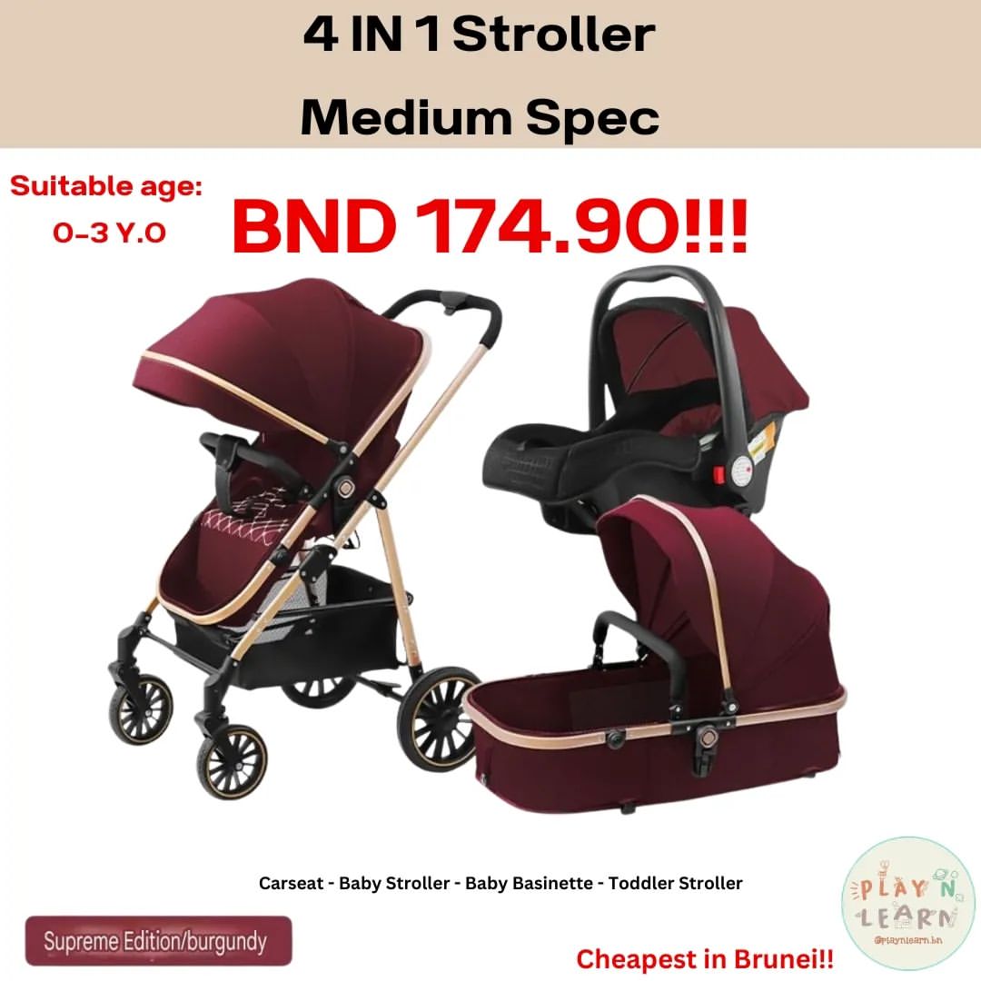 4 IN 1 NEW BAS STROLLER Medium Spec _1