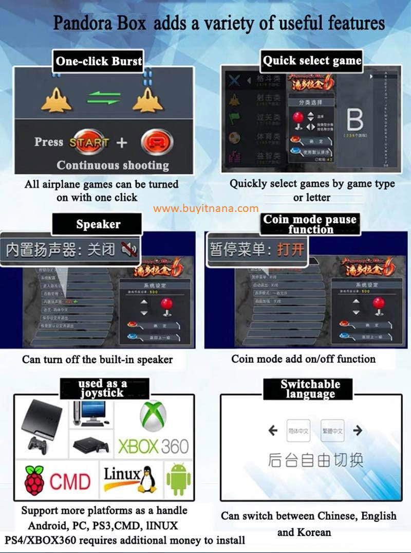 Classical Arcade Games Station Professional Design & Reliable Quality _3