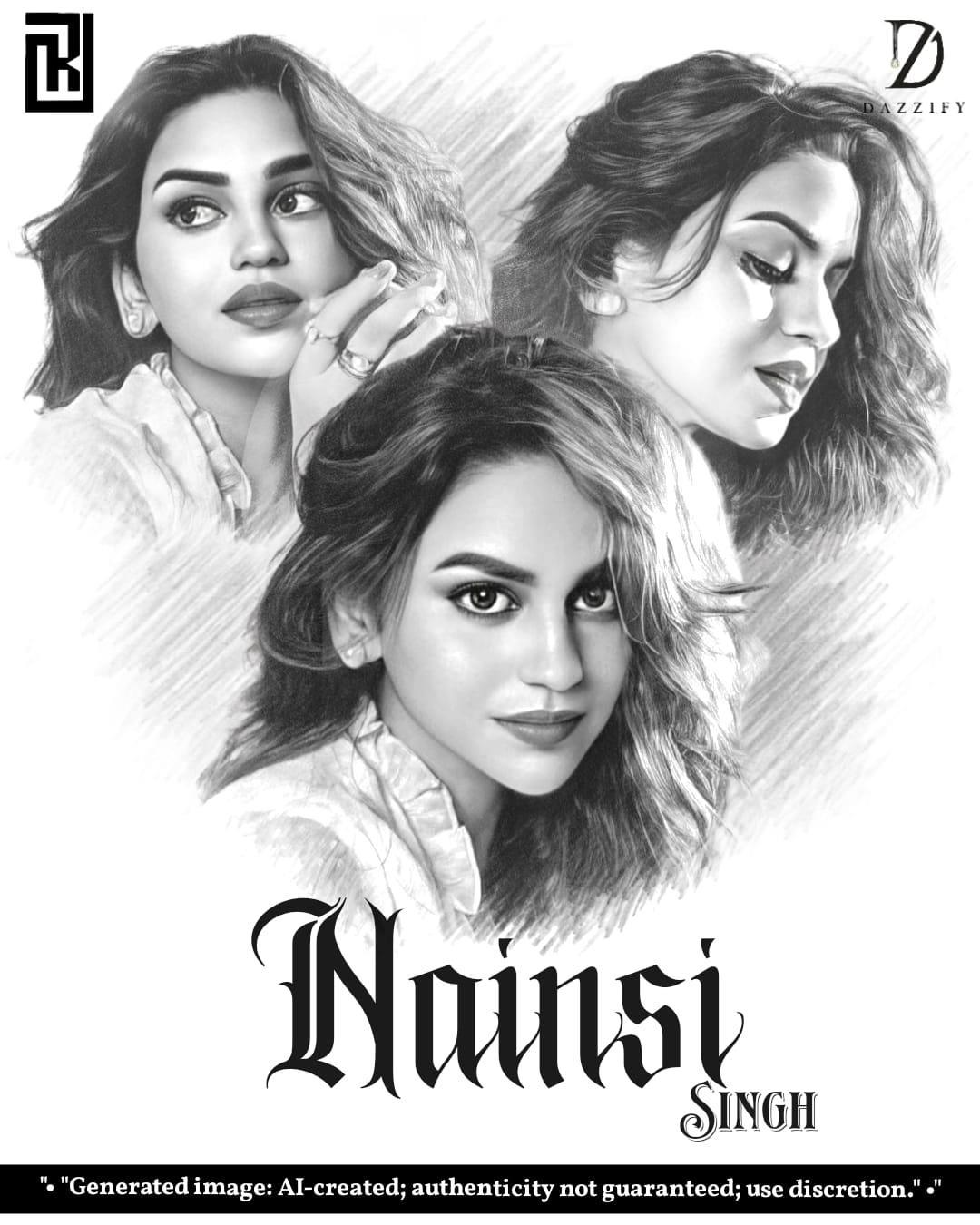 Triple Trouble Portrait 
