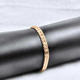 Rose Gold Allure Silver Bracelet For Men