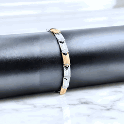 Silver Urban Fusion Bracelet For Men