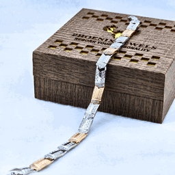 Silver Urban Fusion Bracelet For Men