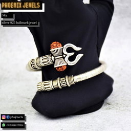 Silver Mahakal 3 kada for men