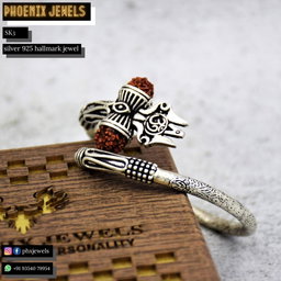 Silver Mahakal 2 kada for men