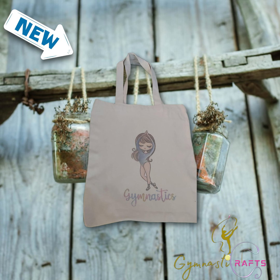 Gymnastics Canvas Tote Bag