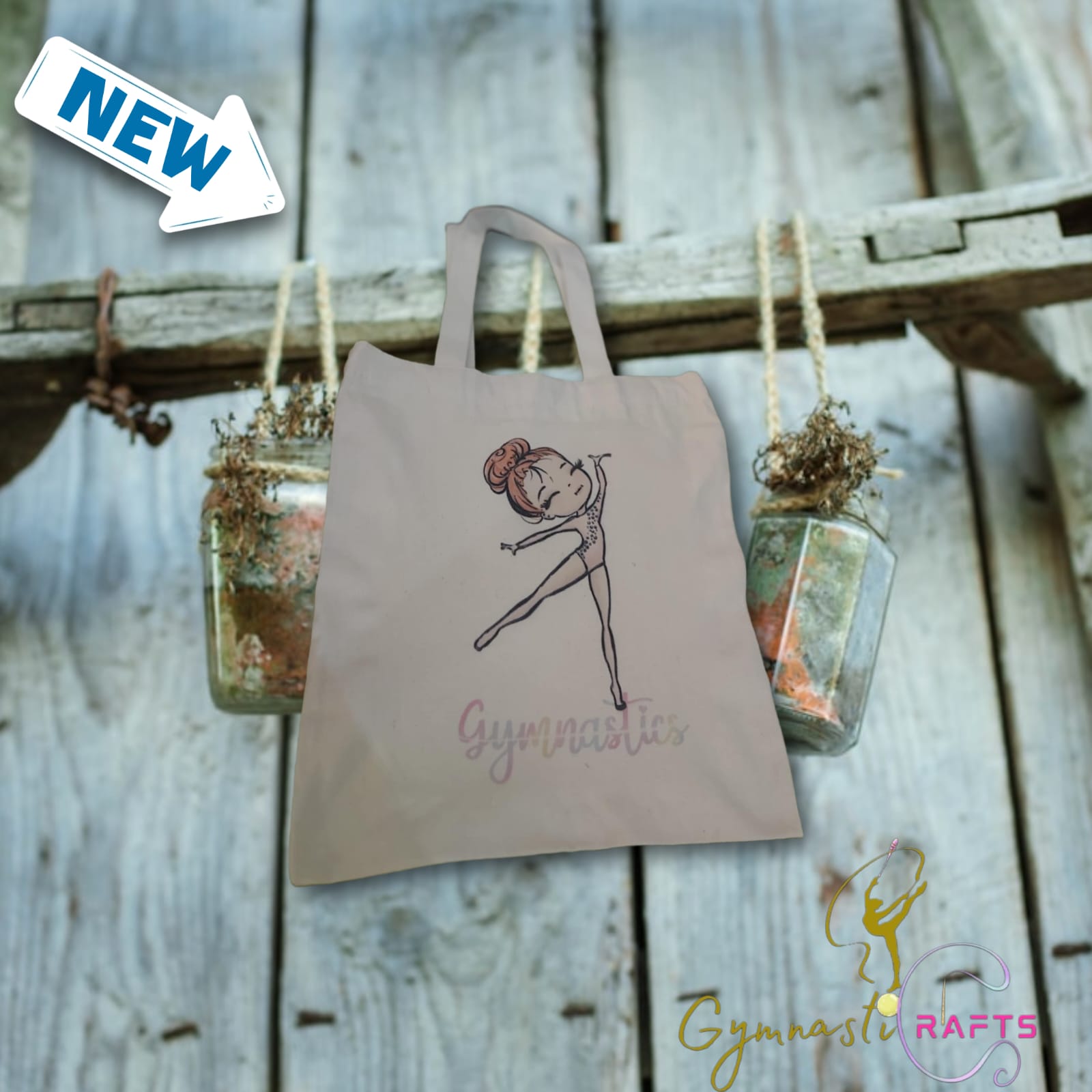 Gymnastics Canvas Tote Bag_2