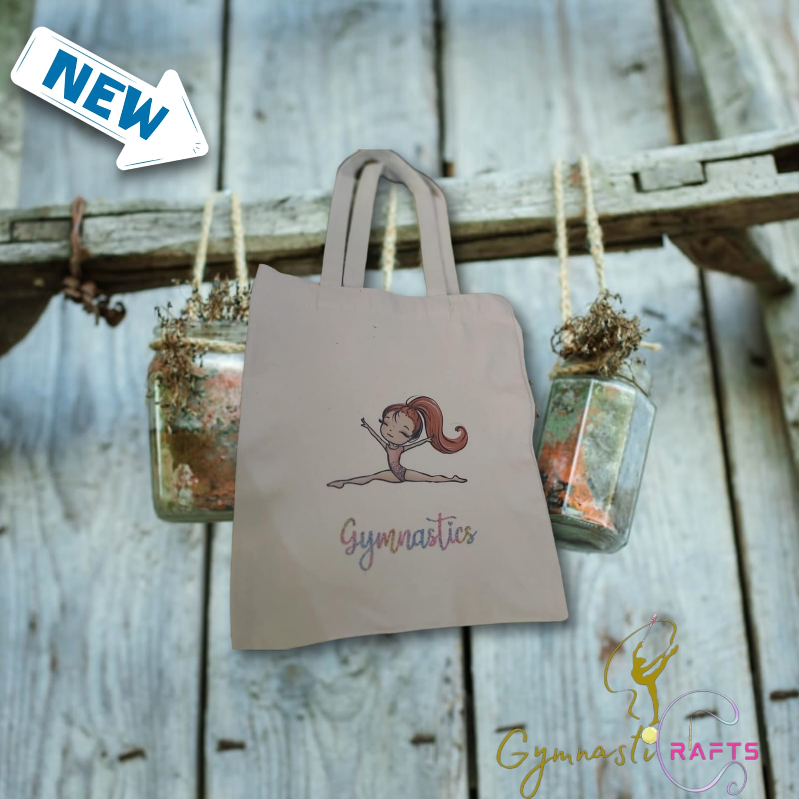 Gymnastics Canvas Tote Bag_1