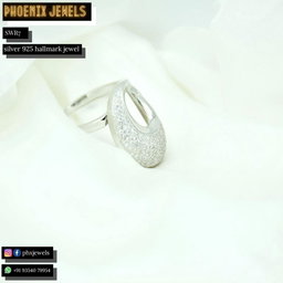 Silver Demeter ring for women