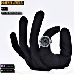 Silver Artemis ring for women