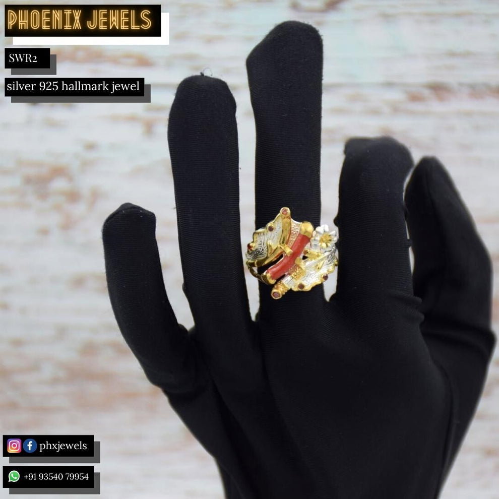 Silver Aphrodite ring for women_1