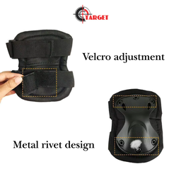 Elbow and Knee Guard Green Camo