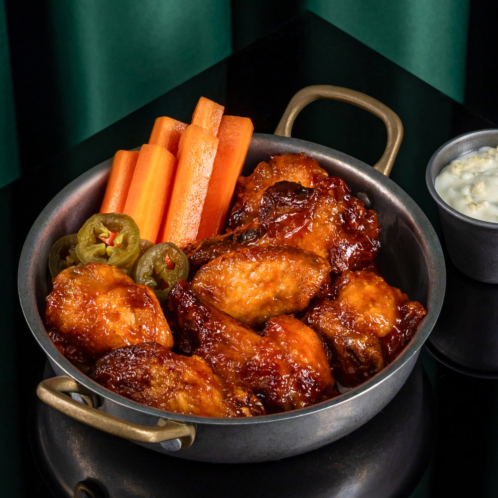 Chutney BBQ Glazed Chicken Wings_0