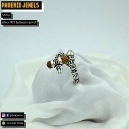 Silver Mahakal Ring for Men