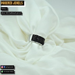 Silver centaur ring for men