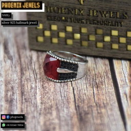 Silver Sculpt Ring for Men