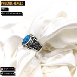 Silver Thunder Strike Ring for Men