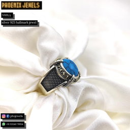 Silver Thunder Strike Ring for Men