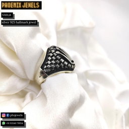 Silver Kraken Crown Ring for Men