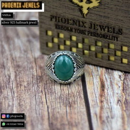 Silver Gaia Ring for Men