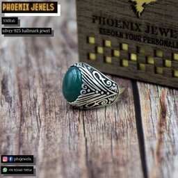 Silver Gaia Ring for Men