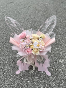 Pink Butterfly Bouquet (Mix Soap Flower)