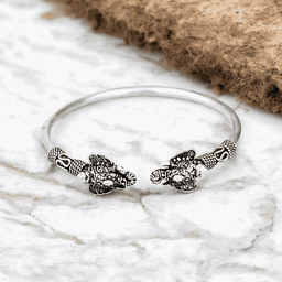 Silver Elephant bracelet for women