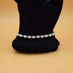 Silver panacea bracelet for women