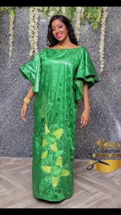 Grand boubou en Bazin pour femme_12