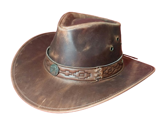 SOMBRERO DE CUERO
