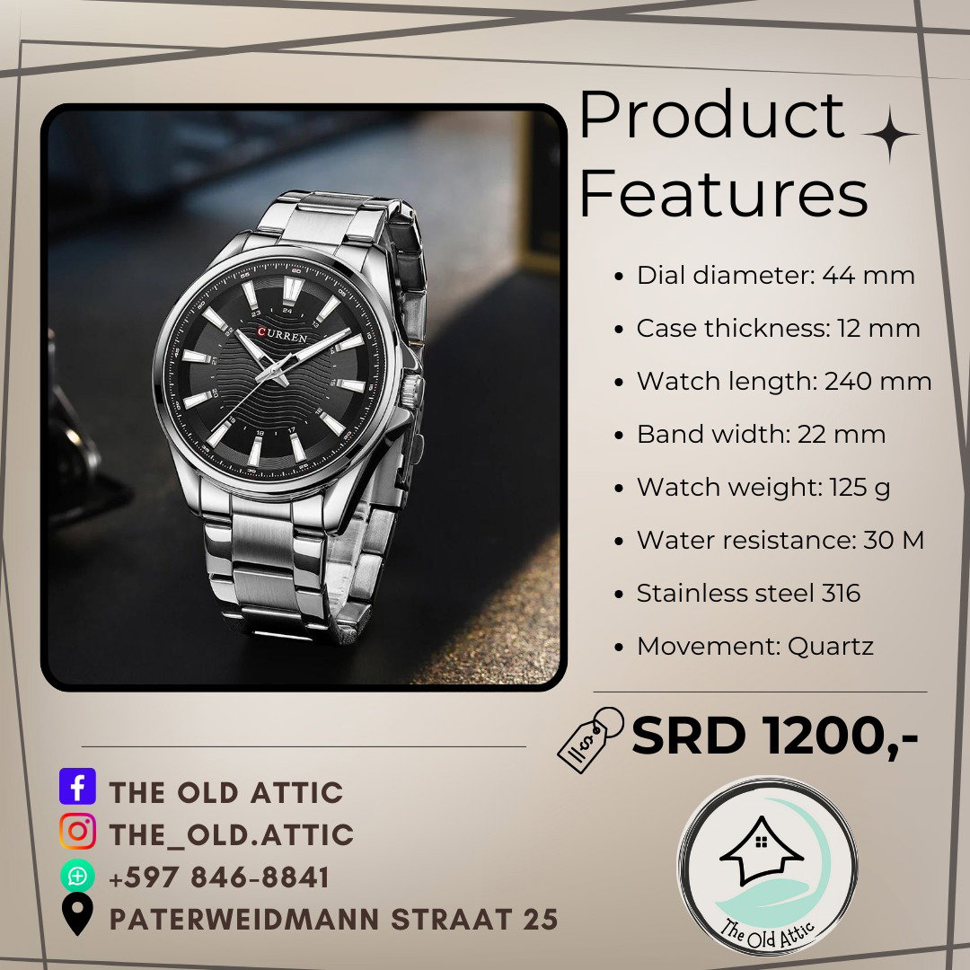 Curren Men Watch 