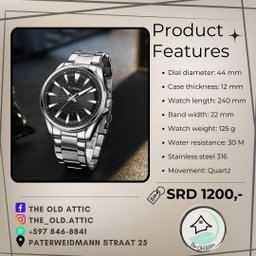 Curren Men Watch 