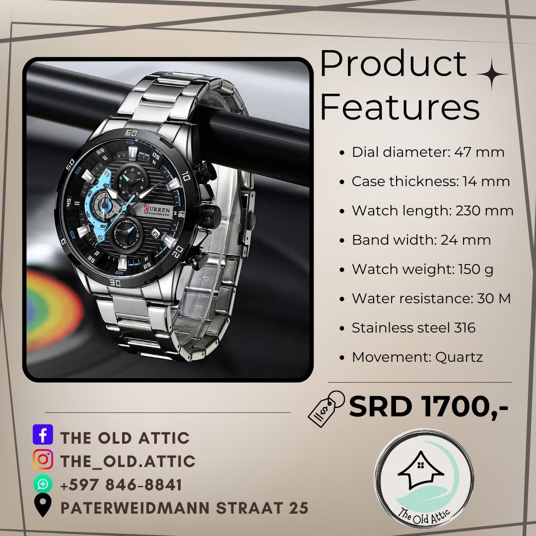 Curren Men Watch 