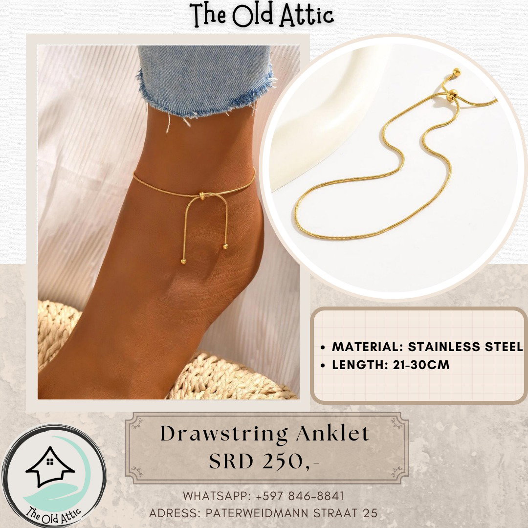 Drawstring Anklet _0