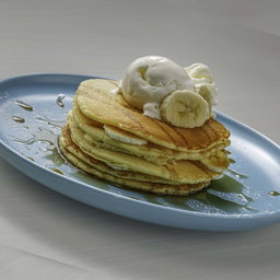 Half pancake stack it up