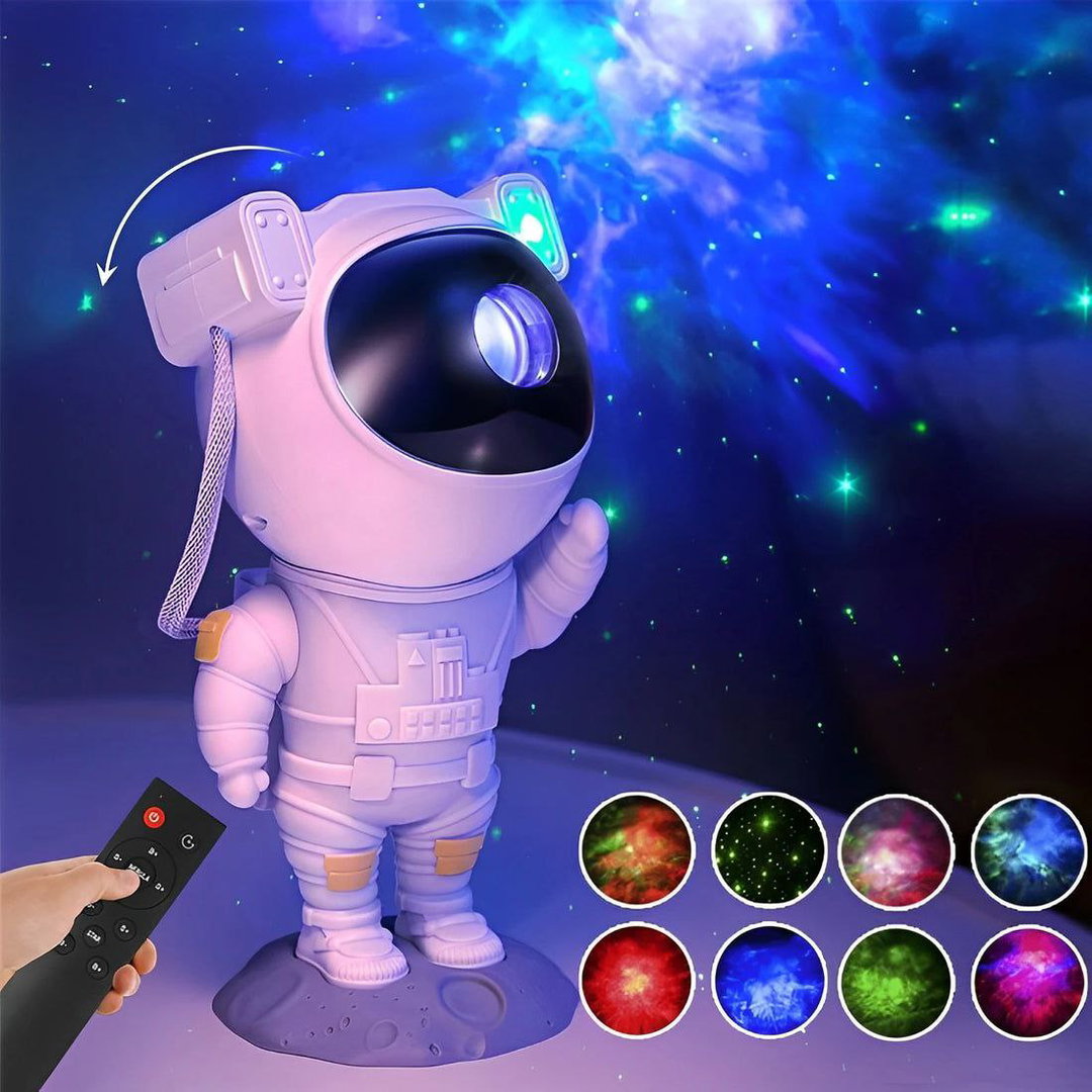 Astraunaut galaxy projector