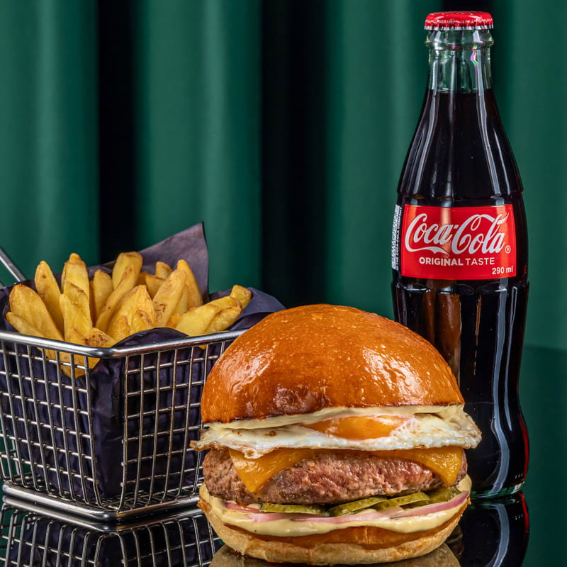 Breakfast Burger Combo_0