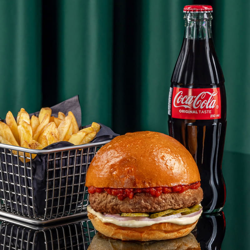 Сlassic Beef Burger Combo_0