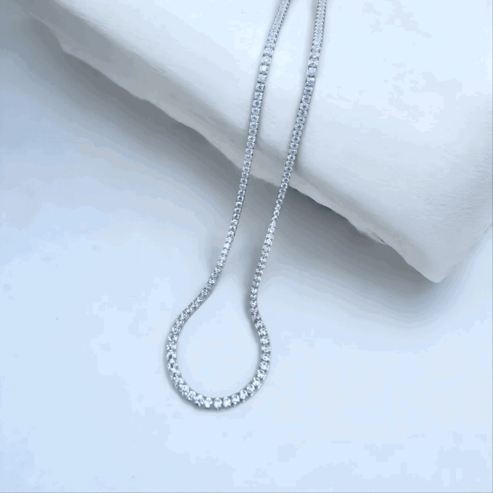 Silver Selene Charm Necklace for Women_0