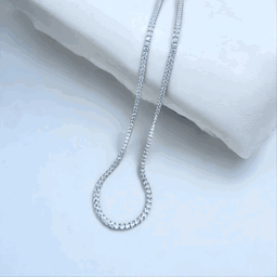 Silver Selene Charm Necklace for Women