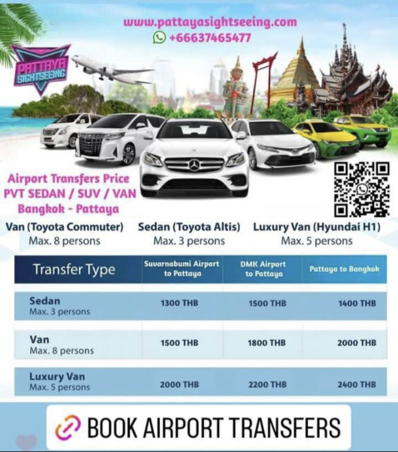 Bangkok - Pattaya Airport Transfers_0