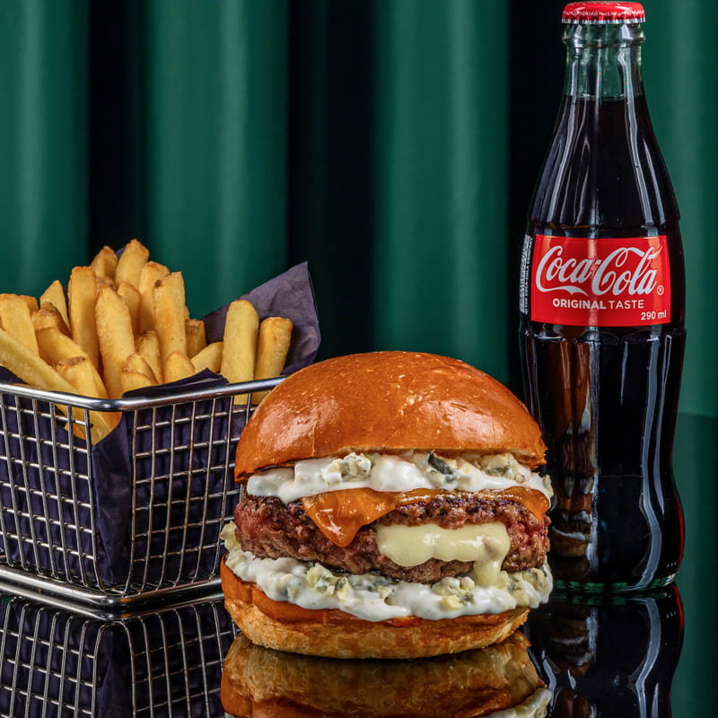 Ultra Cheesy Burger Combo
