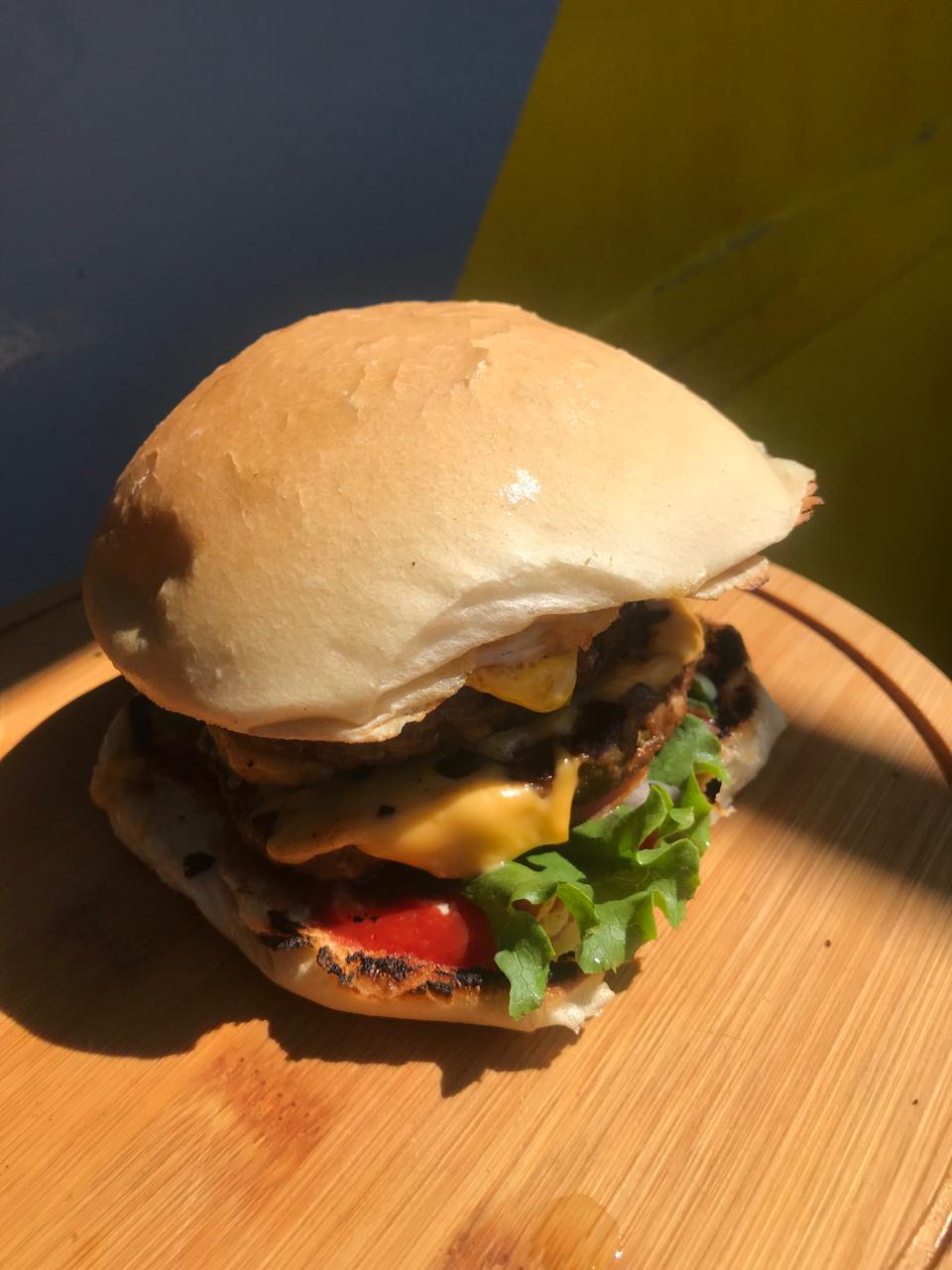 Hamburguer duplo sem batata