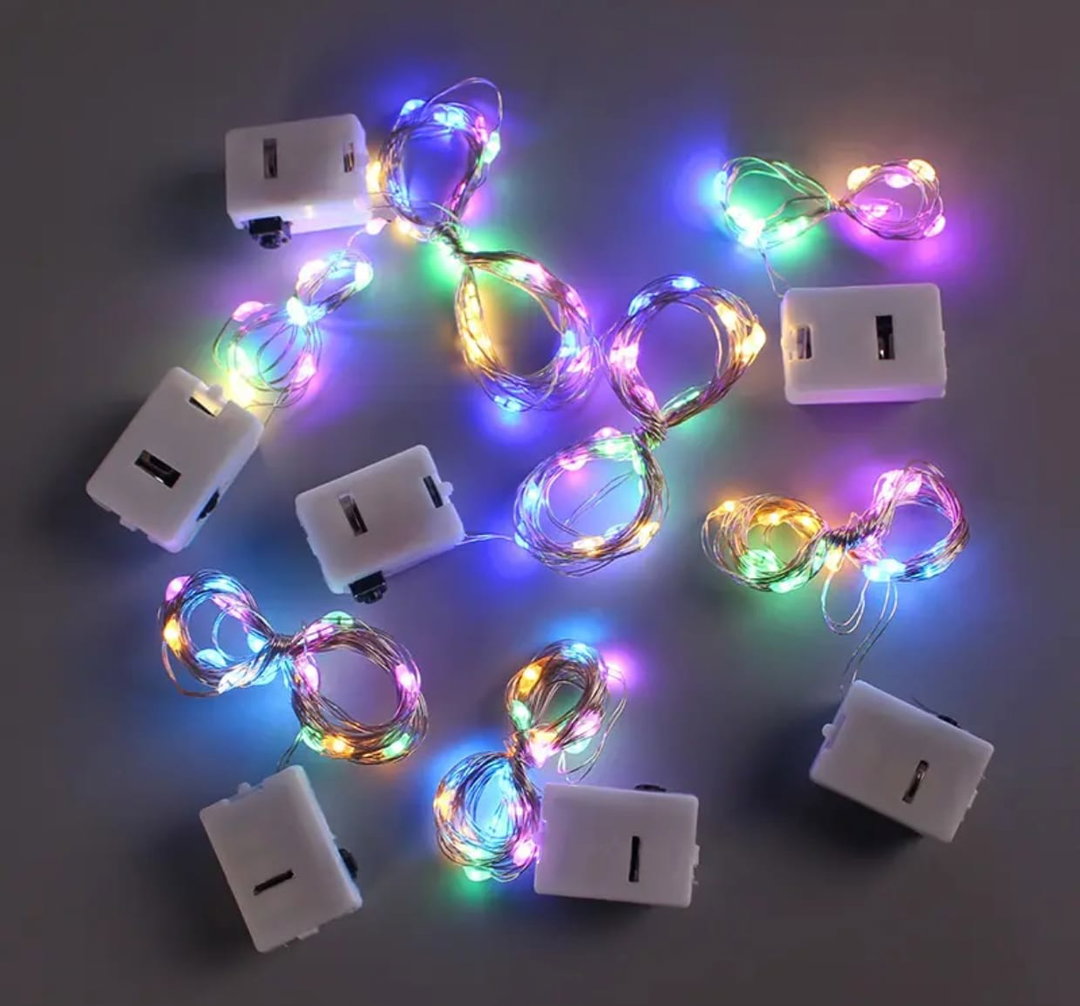 New Button Fairy Light Waterproof multicolour