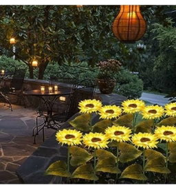 2 Piece Solar Garden Flower 🌼 Design Light (2 Piece Set)