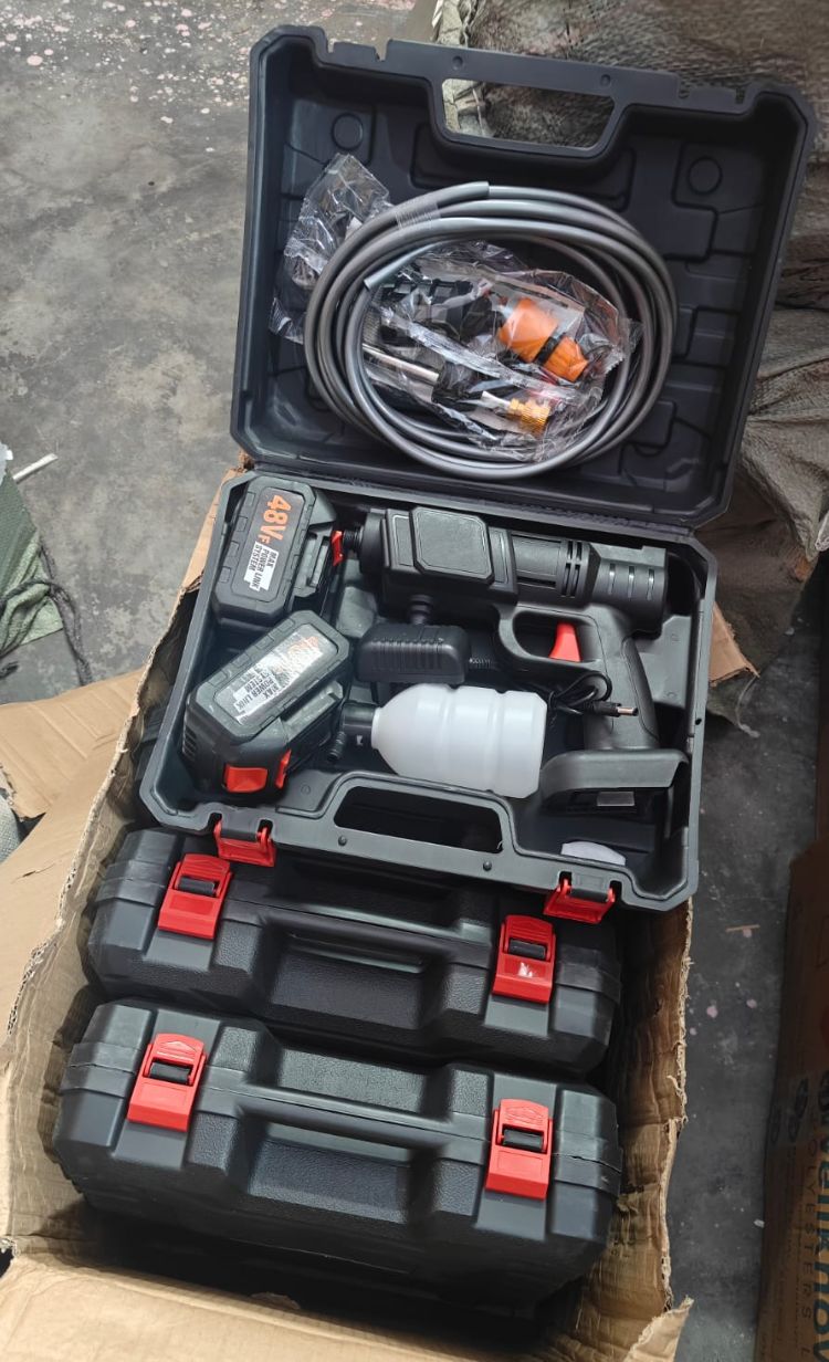 Waterless Rechargeable Water jet pump kit (single battery)_0