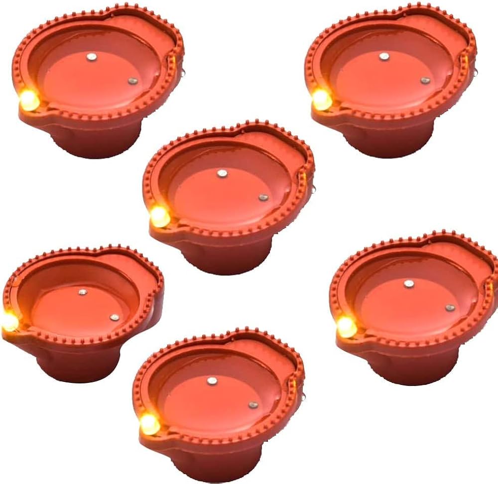 Magic Water sensor diya  🪔 with box (6 piece)_0